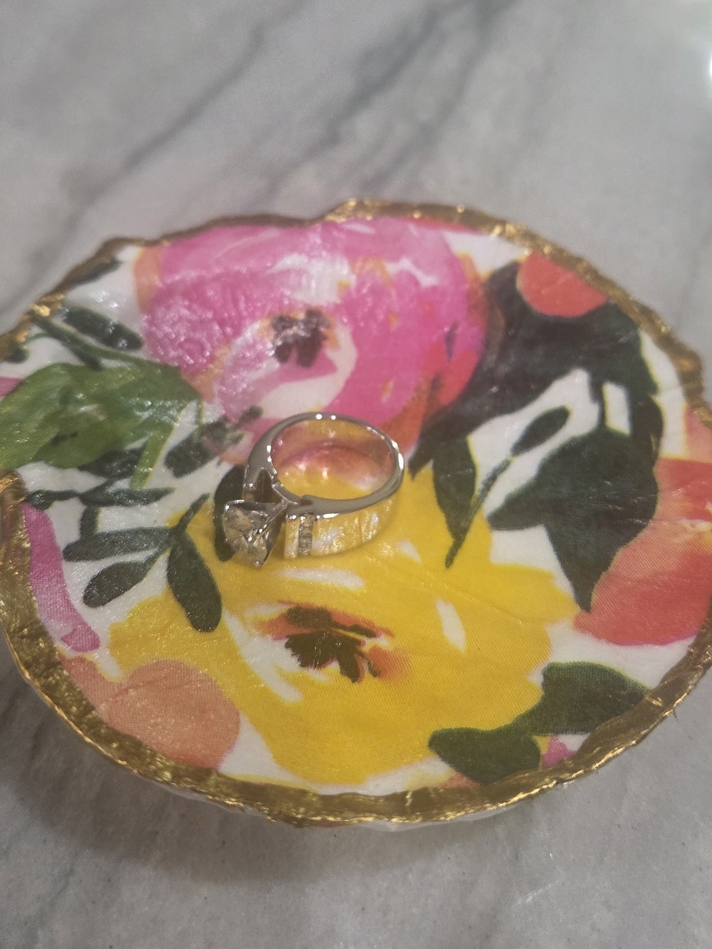 Scallop Shell Jewelry Dish